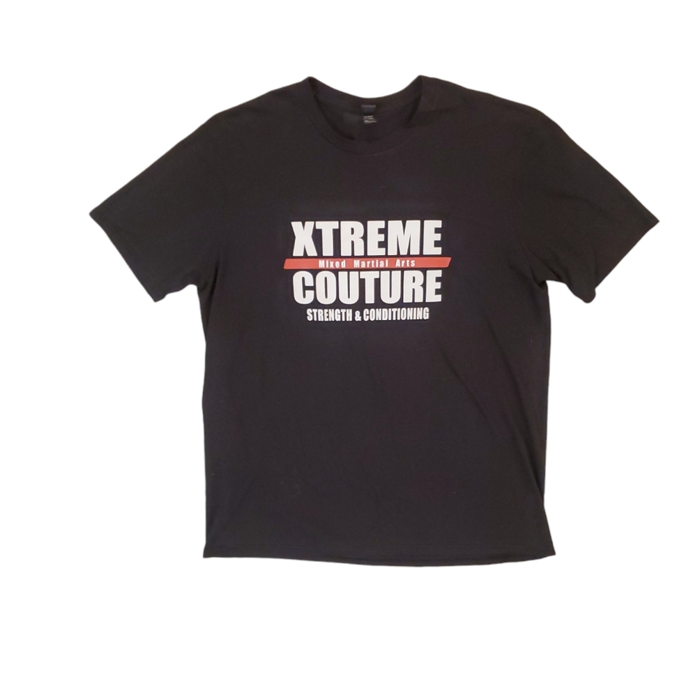 Xtreme Couture Men's Black Strength Conditioning MMA T-Shirt‎ Size XL